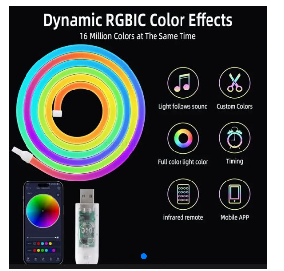 Cinta Led De Neón 480l-5m